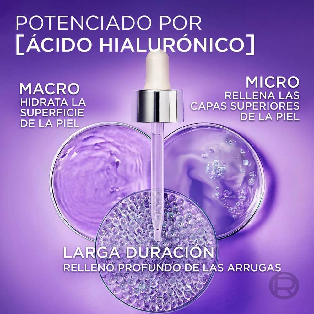acido-hialuronico-1 L'Oréal Paris Sérum Antiedad Revitalift Filler con Ácido Hialurónico